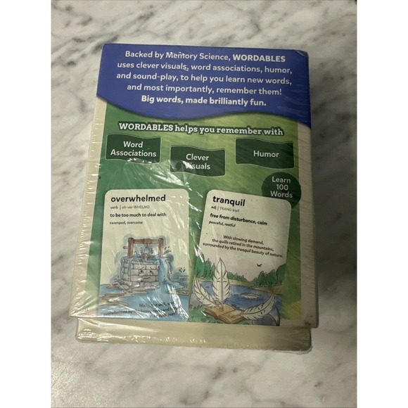 Skillmatics Vocabulary Flash Cards for Kids - Learn 100 Words with Wordplay - Picture 2 of 6